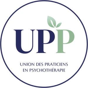 Logo de l'Union des Praticiens en Psychothérapie (UPP), dont Alexandra Inderchit est adhérente